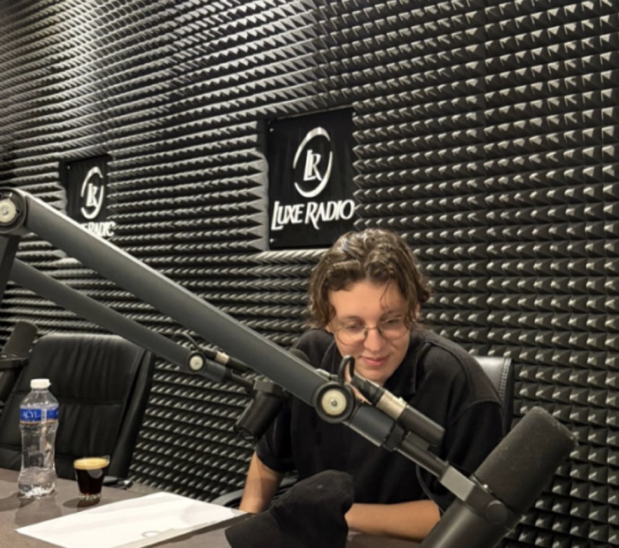 Reda Bennani Khir en plateau radio